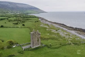 Gleninagh Castle in The Burren, County Clare