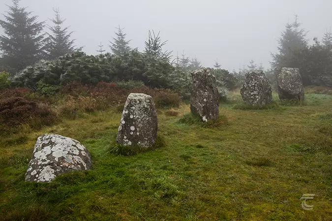 Shantemon Stone Row in Cavan Ireland's Ancient East