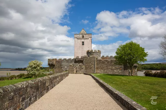 Doe Castle in Donegal on the WIld Atlantic Way