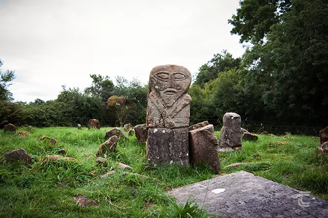 The Dreenan Figure (Janus Stone), Boa Island