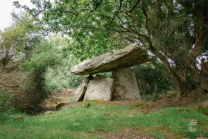 Gaulstown Dolmen, situated in a wooded glade, Waterford, in Ireland's Ancient East