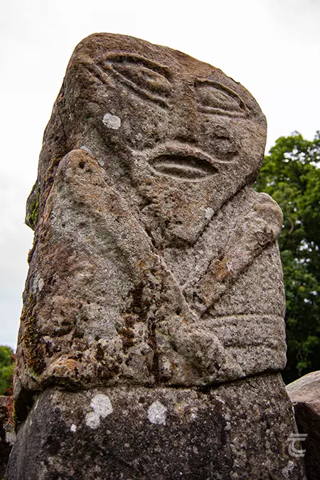 The Janus Stone idol from Boa Island, Fermanagh
