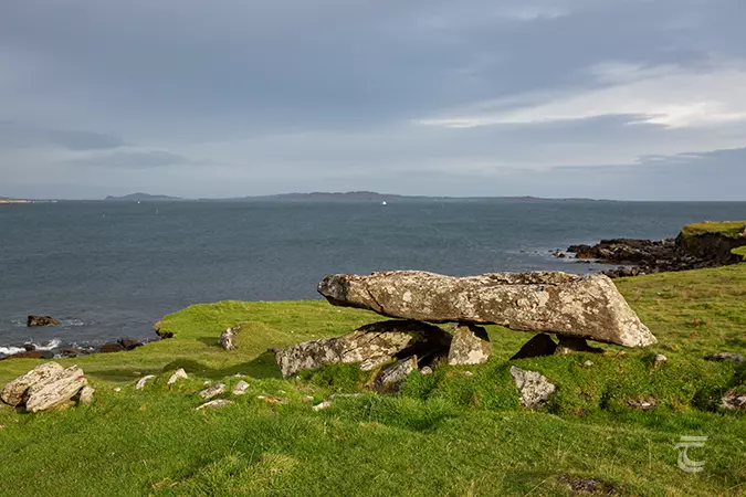 Knockbrack Megalithic Tomb in Galway on the Wild Atlantic Way