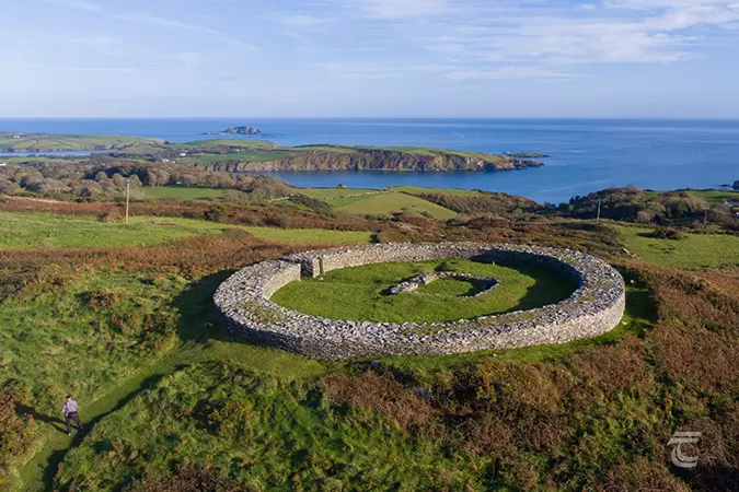 Knockdrum Stone Fort in West Cork on the Wild Atlantic Way