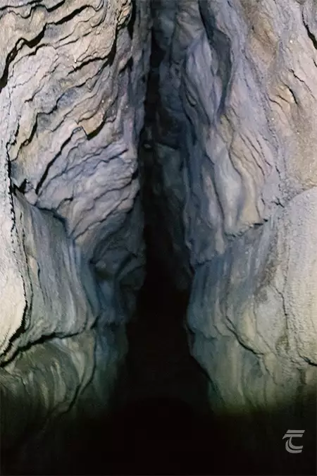 Inside Oweynagat Cave, Roscommon