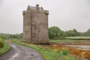 Rockfleet Castle, Mayo. A late medieval towerhouse associated with Gráinne Ní Mháille.