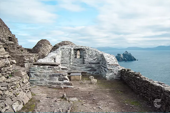 St Michaels Church in the monastery of Skellig Michael