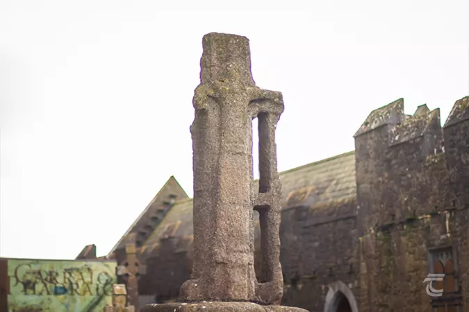 St Patricks Cross on the Rock of Cashel Tipperary