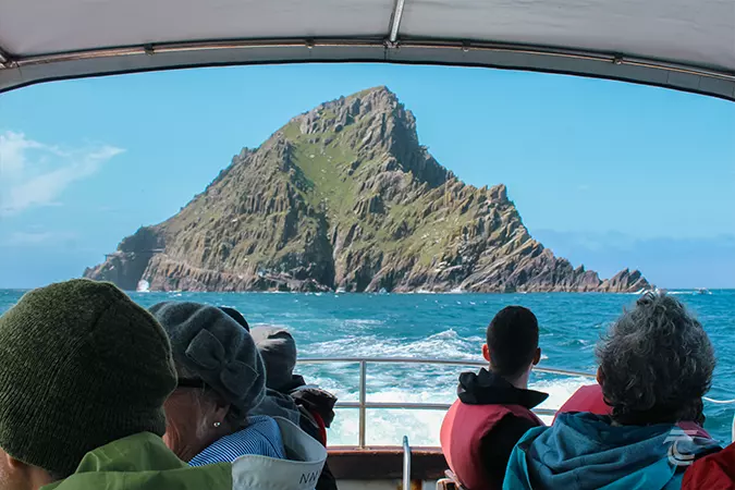 A boat trip to Skellig Michael