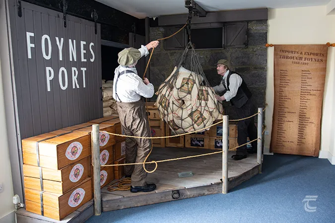 Exhibition in Foynes Flying Boat Museum
