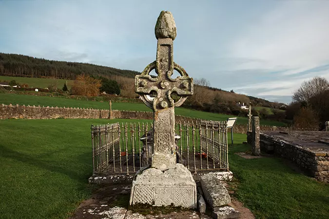 Kilkieran High Crosses on our Lingaun Valley Itinerary