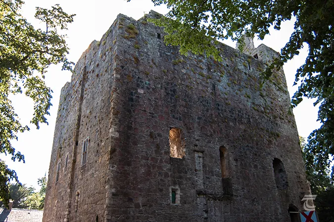 The keep or donjon of Maynooth Castle