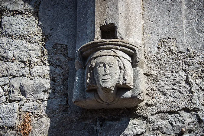 Sculpture in Kilmallock Domincan Priory