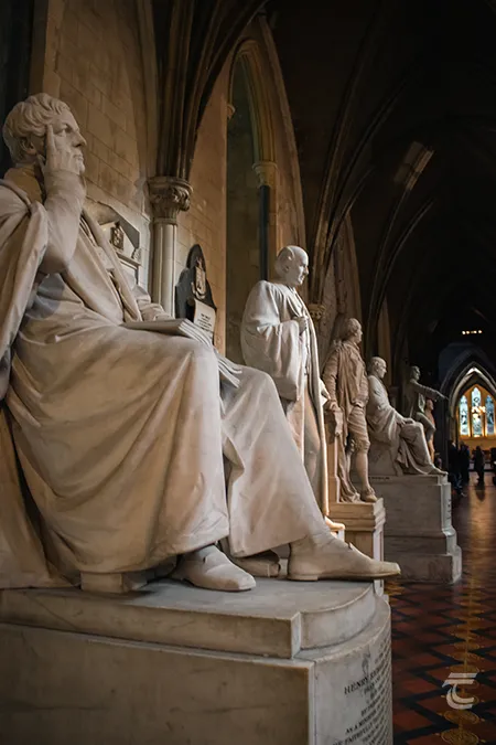 Monuments within St Patrick's Cathedral Dublin