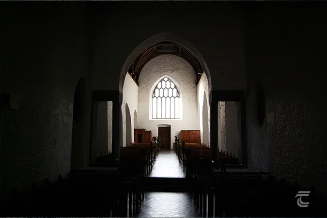 Interior of Holy Cross Abbey