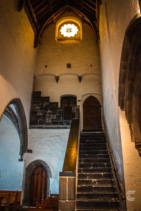 The Night Stairs in Holy Cross Abbey Tipperary