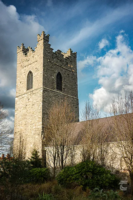 The tower of St Audoen's Church Dublin