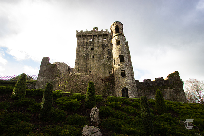 A view of Blarney Castle tower