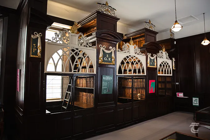 Reading rooms in Marsh's Library Dublin