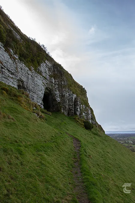 The mouth of the Caves of Keash Sligo