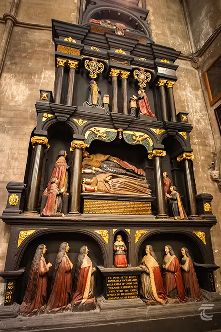 Tomb of Richard Boyle Earl of Cork in St Patrick's Cathedral Dublin