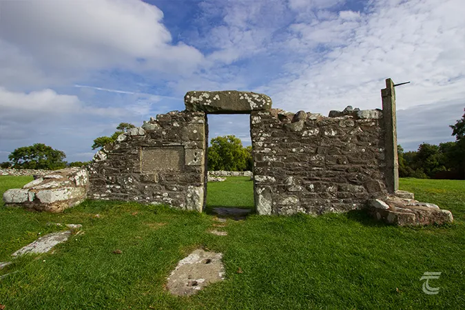 Nendrum Church at Nendrum Monastic Site County Down