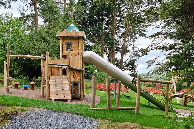The playground at Mount Congreve House & Gardens