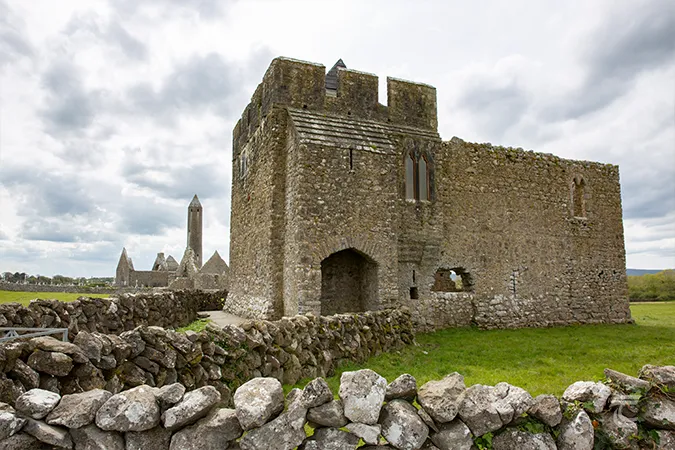 The Abbot's House at Kilmacduagh