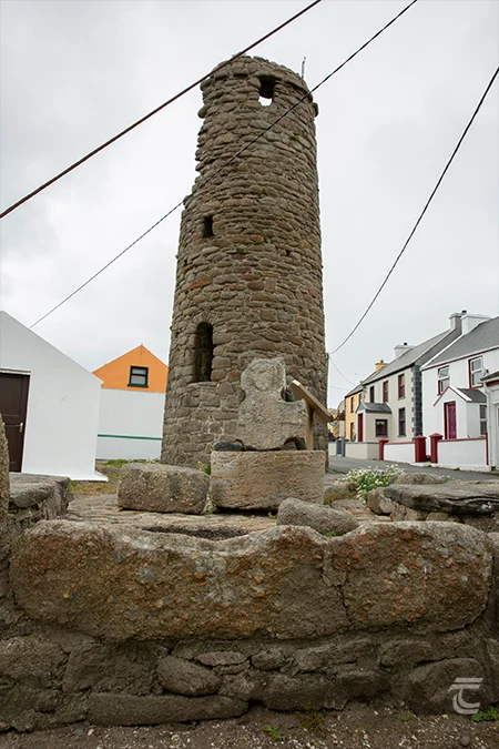Tory Island Round Tower with St John's Altar