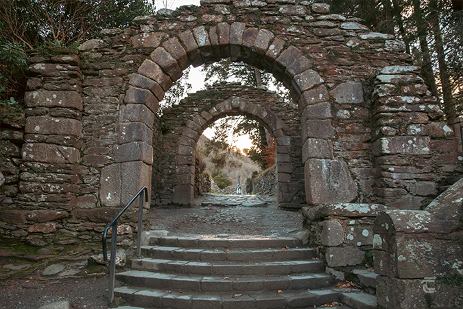 Glendalough Monastery Gateway Wicklow