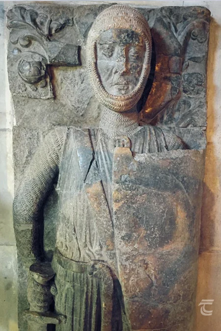 grave effigy of William Marshal in Temple Church London